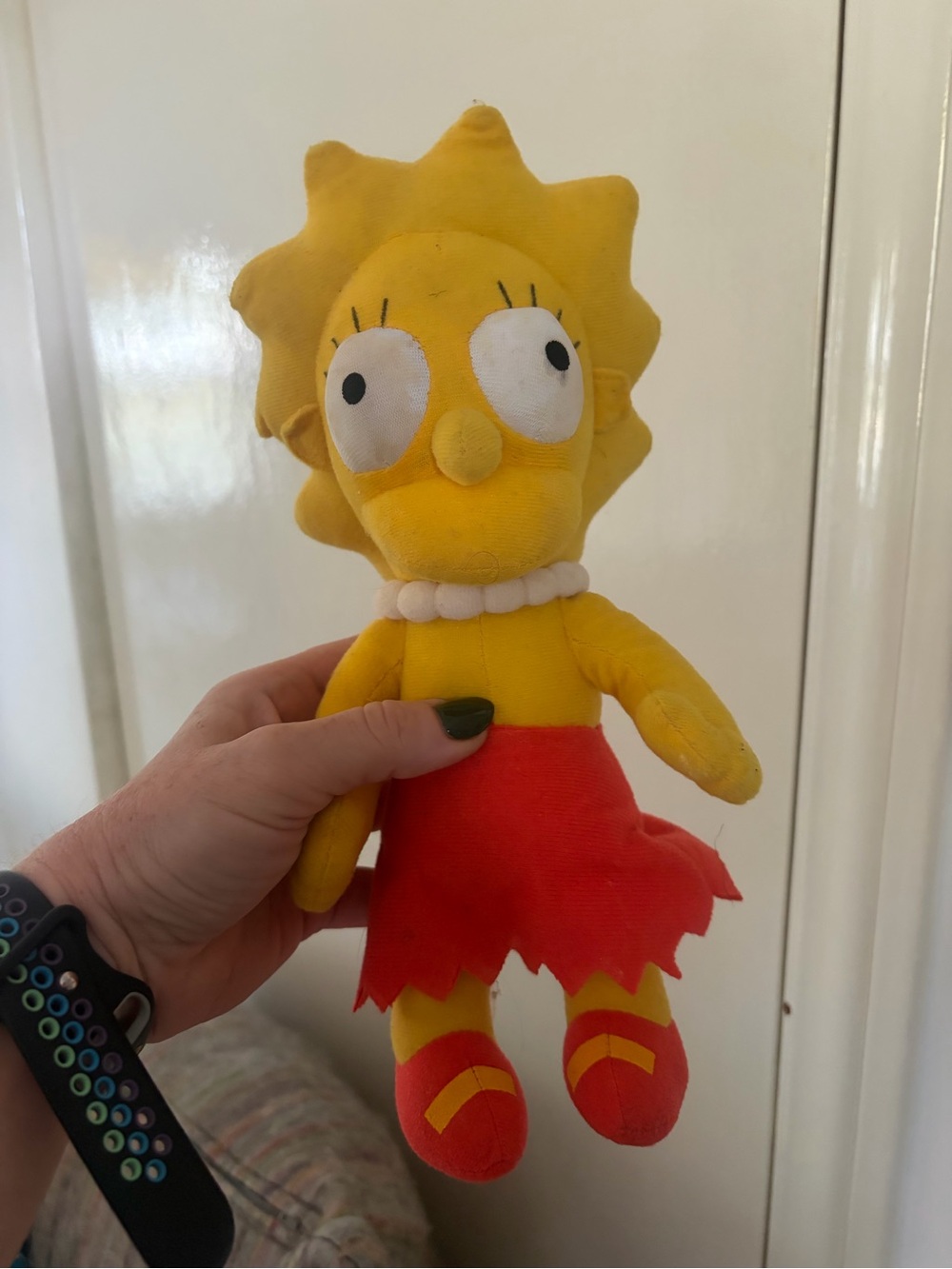 Yellow Lisa Plush Doll - Kids Toy